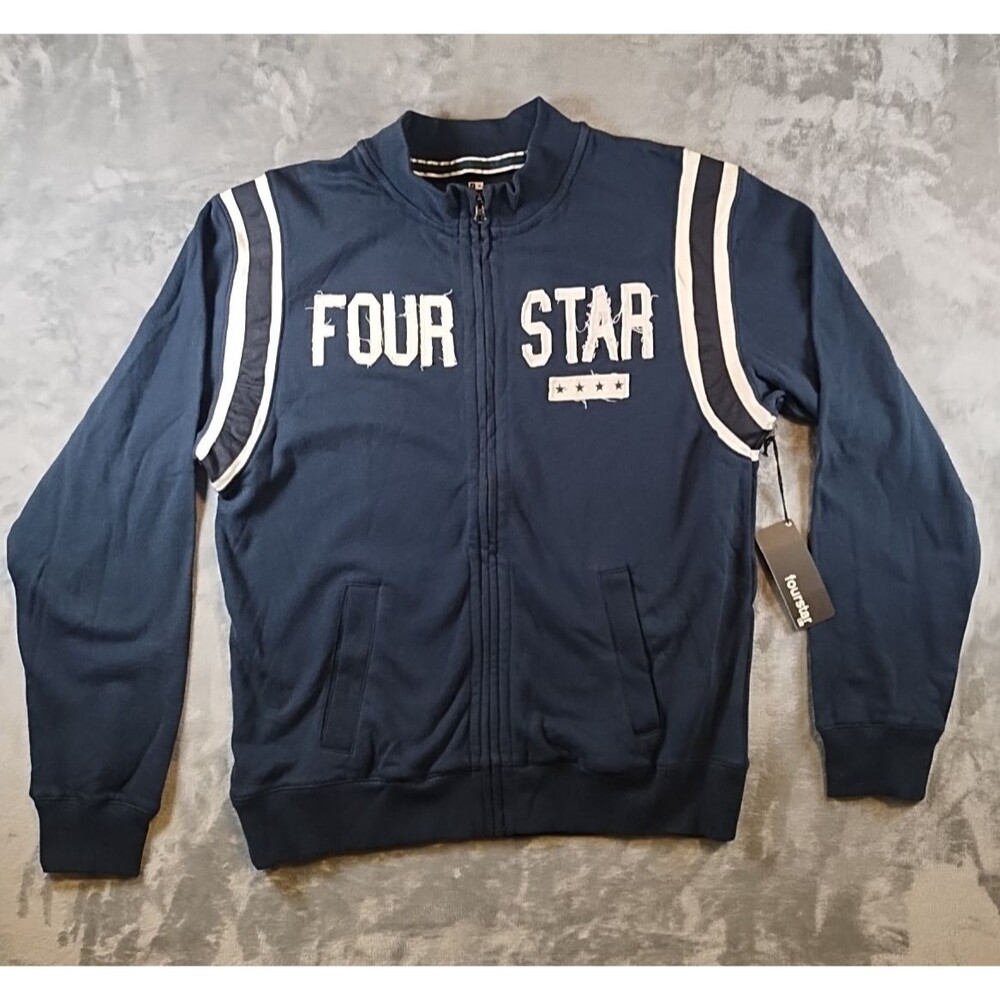 Nwt Signature 4 Star Full Zip Sweater men's L